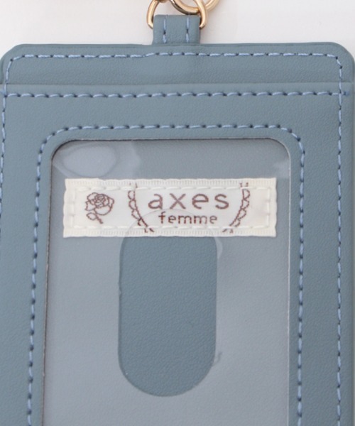 axes femme（アクシーズファム）の「チョコモチーフパスケース（パスケース・レディース・ワイン/ブルー/ブラウン・FREE）」の11枚目の写真