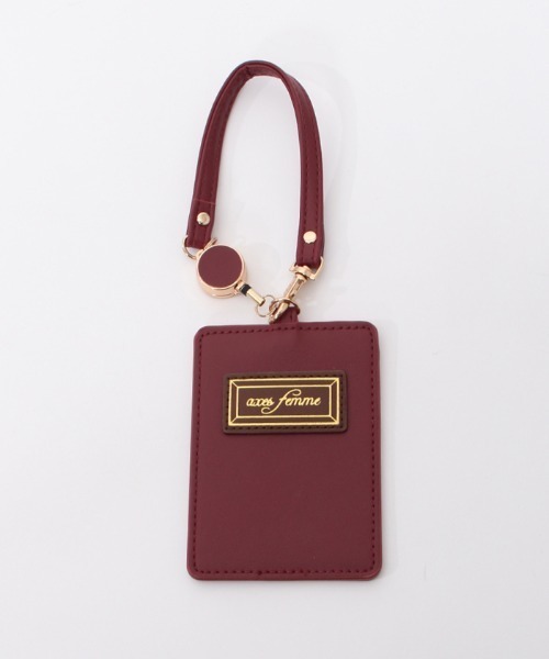 axes femme（アクシーズファム）の「チョコモチーフパスケース（パスケース・レディース・ワイン/ブルー/ブラウン・FREE）」の9枚目の写真