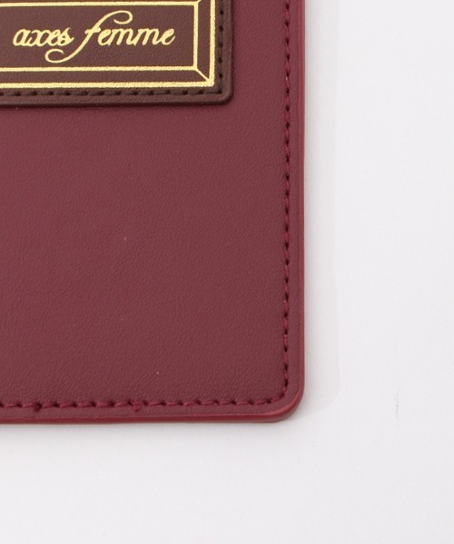 axes femme（アクシーズファム）の「チョコモチーフパスケース（パスケース・レディース・ワイン/ブルー/ブラウン・FREE）」の7枚目の写真
