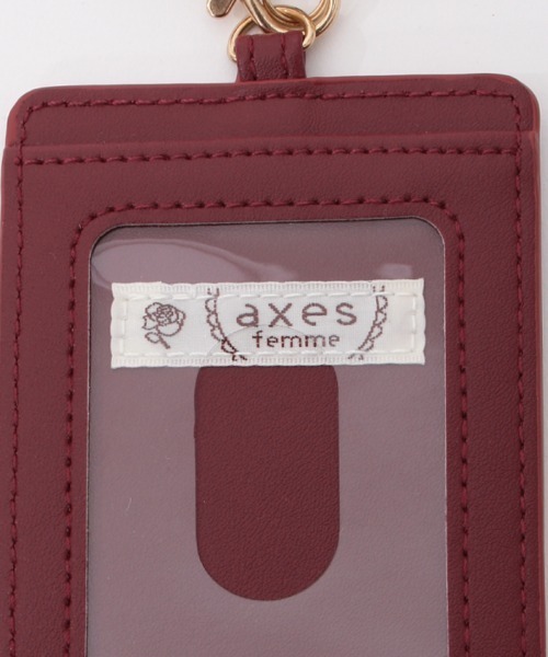 axes femme（アクシーズファム）の「チョコモチーフパスケース（パスケース・レディース・ワイン/ブルー/ブラウン・FREE）」の5枚目の写真