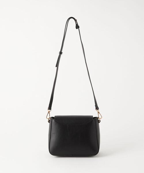 green label relaxing(グリーンレーベルリラクシング)の「クラシック ボックス ポシェット ショルダーバッグ(ショルダーバッグ・レディース・その他1/ブラック・FREE)」の5枚目の写真
