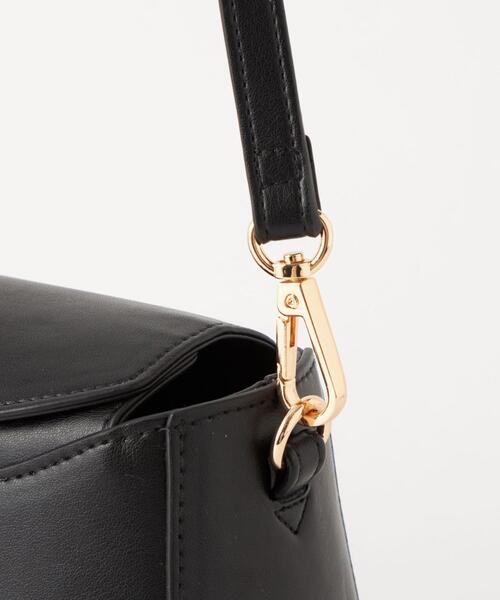 green label relaxing(グリーンレーベルリラクシング)の「クラシック ボックス ポシェット ショルダーバッグ(ショルダーバッグ・レディース・その他1/ブラック・FREE)」の8枚目の写真