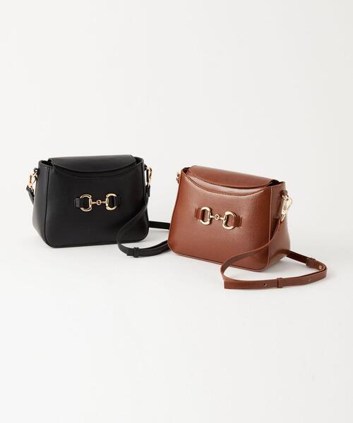 green label relaxing(グリーンレーベルリラクシング)の「クラシック ボックス ポシェット ショルダーバッグ(ショルダーバッグ・レディース・その他1/ブラック・FREE)」の12枚目の写真