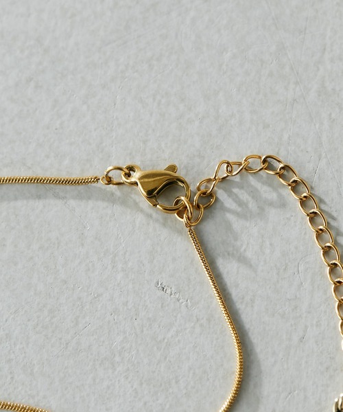 PAPILLONNER（パピヨネ）の「ステンレススティックネックレス/PAPILLONNER/パピヨネ（ネックレス・レディース・ゴールド・FREE）」の8枚目の写真