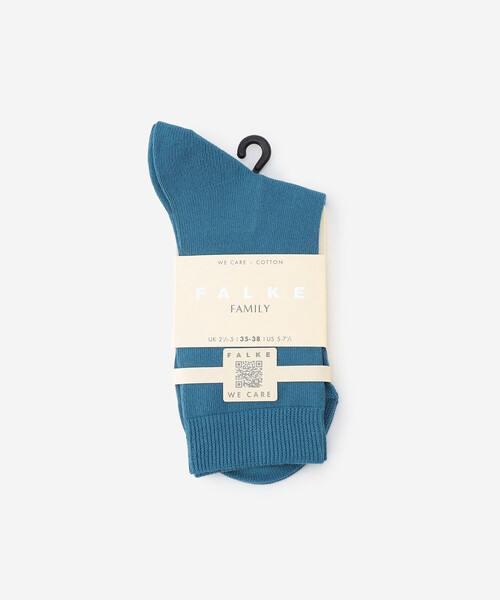FALKE（ファルケ）の「FALKE | 46490 FAMILY SOCKS WOMEN（ソックス/靴下・レディース・ブラック/ライトグレー/ライトブルー/ホワイト/ベージュ/レッド/ブルー/グリーン系その他・35/38）」の7枚目の写真