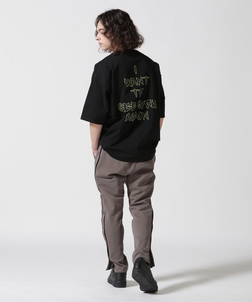 ROYAL FLASH（ロイヤルフラッシュ）の「MAYO/メイヨー/MAYO Devil Skull Embroidery Shore Sleeve Tee（Tシャツ/カットソー・メンズ・ブラック/ホワイト・XL/L/M）」の5枚目の写真