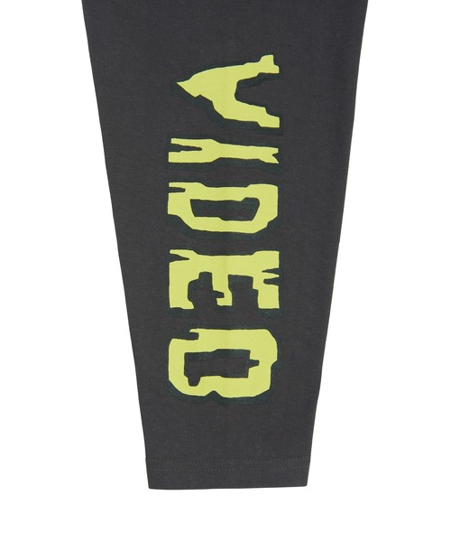 PUNYUS（プニュズ）の「フェイクレイヤードフーデッドロンＴ（Tシャツ/カットソー・レディース・ホワイト/スミクロ/パープル・1/4/2/3）」の5枚目の写真