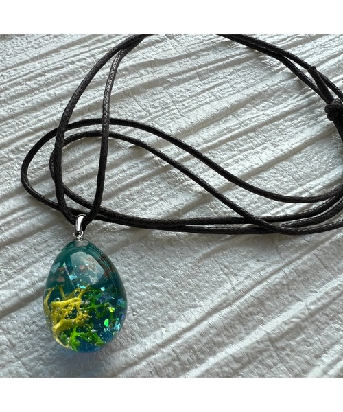 masamiyabi】海シリーズ『海』ワックスコードネックレス(MA