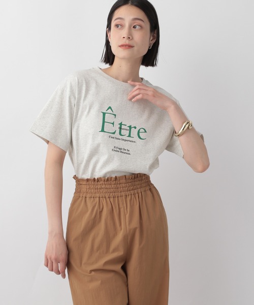LOWRYS FARM（ローリーズファーム）の「プリントロゴＴシャツ　191375（Tシャツ/カットソー・レディース・ホワイト/チャコールグレー/グレー/ピンク/グレー系その他2/グレー系その他/ホワイト系その他・FREE）」の10枚目の写真