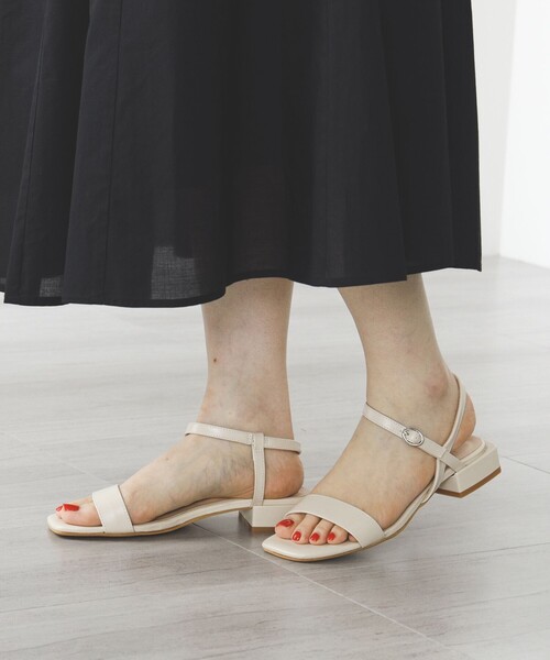 BEAMSHEART/細ストラップサンダル