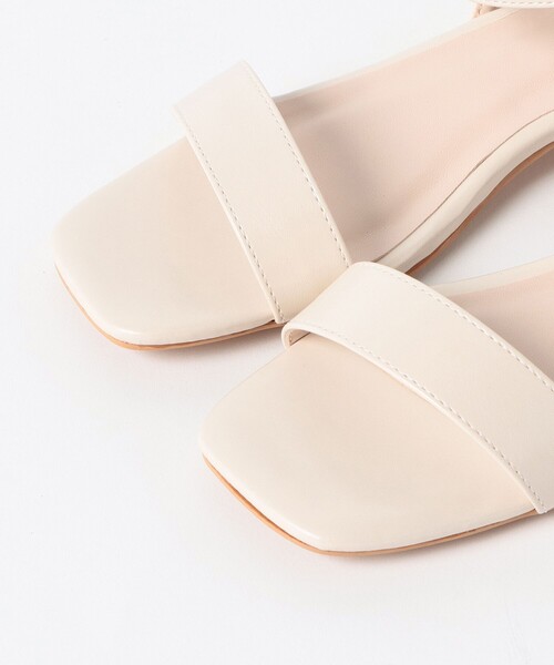 BEAMSHEART/細ストラップサンダル