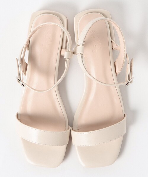 BEAMSHEART/細ストラップサンダル