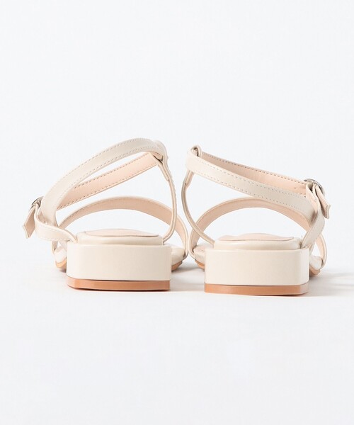 BEAMSHEART/細ストラップサンダル