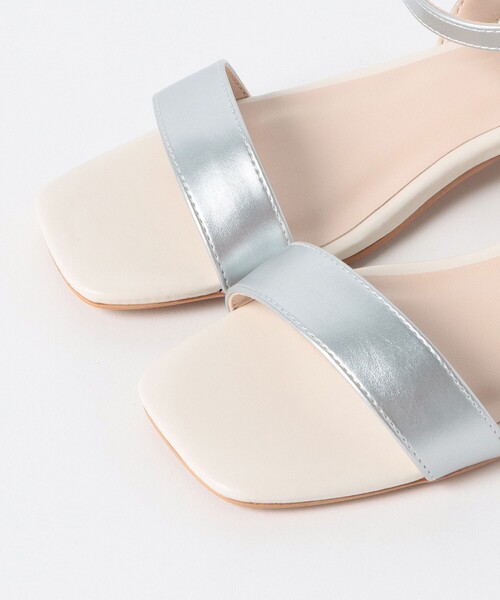 BEAMSHEART/細ストラップサンダル