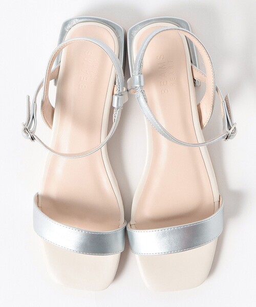 BEAMSHEART/細ストラップサンダル