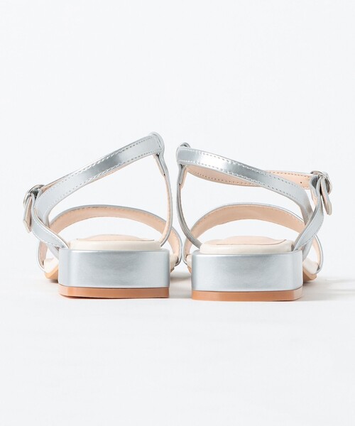 BEAMSHEART/細ストラップサンダル