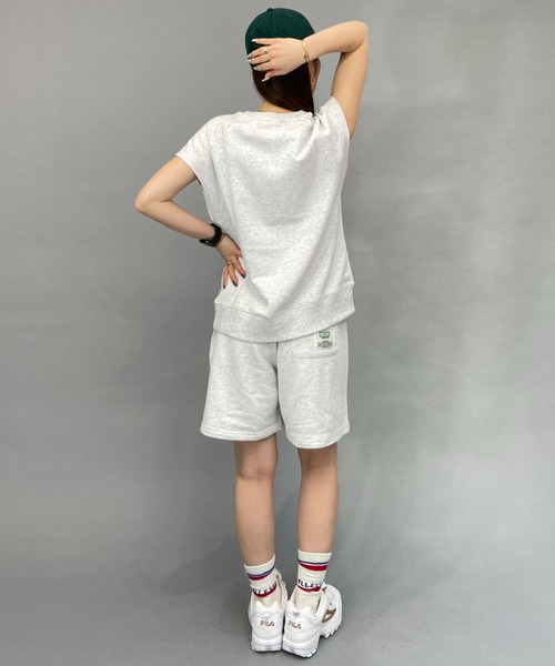 DISCUS ATHLETIC(ディスカス アスレチック)の「DISCUS ATHLETIC/ディスカス 半袖Tシャツ 3287-7970(Tシャツ/カットソー・レディース・グリーン/ホワイト/グレー・L/M)」の10枚目の写真