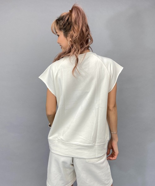 DISCUS ATHLETIC(ディスカス アスレチック)の「DISCUS ATHLETIC/ディスカス 半袖Tシャツ 3287-7970(Tシャツ/カットソー・レディース・グリーン/ホワイト/グレー・L/M)」の5枚目の写真