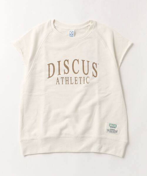 DISCUS ATHLETIC(ディスカス アスレチック)の「DISCUS ATHLETIC/ディスカス 半袖Tシャツ 3287-7970(Tシャツ/カットソー・レディース・グリーン/ホワイト/グレー・L/M)」の14枚目の写真