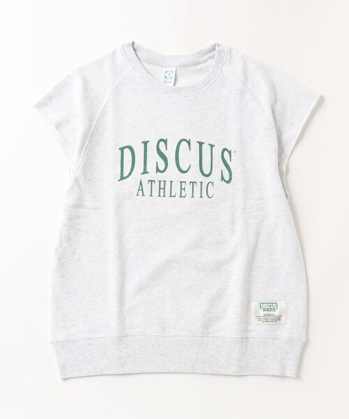 DISCUS ATHLETIC(ディスカス アスレチック)の「DISCUS ATHLETIC/ディスカス 半袖Tシャツ 3287-7970(Tシャツ/カットソー・レディース・グリーン/ホワイト/グレー・L/M)」の15枚目の写真