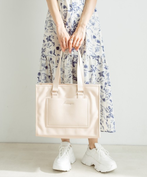 OLIVE des OLIVE トートバッグ アイボリー Amazon | (オリーブデオリーブ) OLIVE des OLIVE トートバッグ