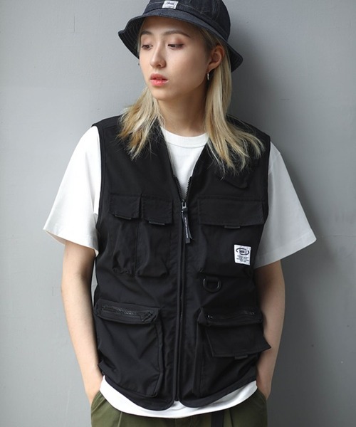 BENDER TOKYO(ベンダートウキョウ)の「【BENDER TOKYO】ビッグポケット フィッシングベスト(ベスト・メンズ・ブラック/カーキ・M/L/XL/XXL)」の21枚目の写真