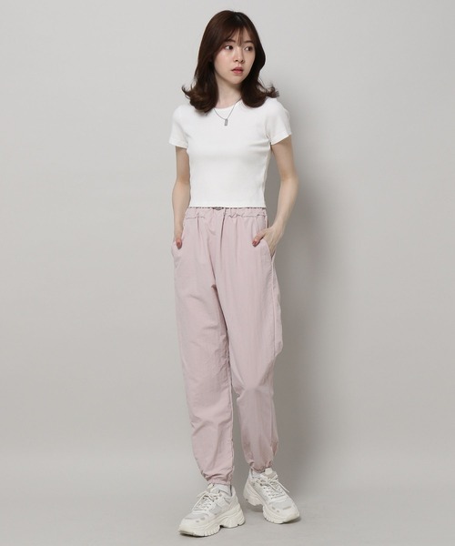 ALAND（エーランド）の「3.3 Field Trip／ドロストナイロンパンツ 2198737（その他パンツ・レディース・ホワイト/グレー/ブラック/ピンク・FREE）」の19枚目の写真