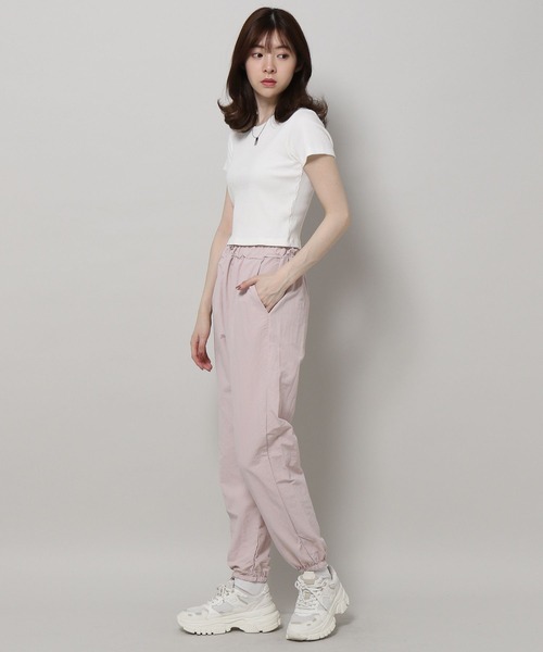 ALAND（エーランド）の「3.3 Field Trip／ドロストナイロンパンツ 2198737（その他パンツ・レディース・ホワイト/グレー/ブラック/ピンク・FREE）」の10枚目の写真