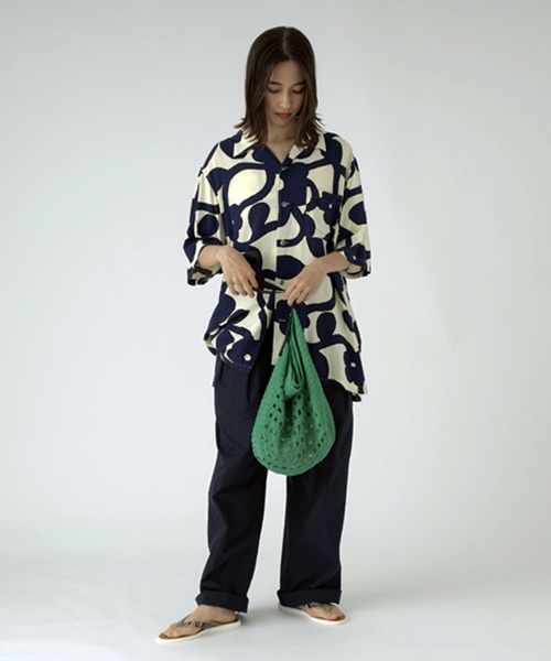 JOINT WORKS（ジョイントワークス）の「【SUBLiME/サブライム】 CTN HANKNIT BAG（ショルダーバッグ・メンズ・ブラック/オレンジ/グリーン/アイボリー・FREE）」の13枚目の写真