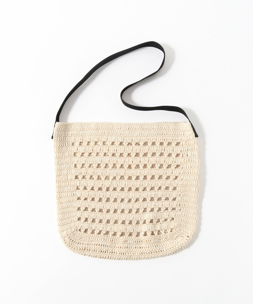 JOINT WORKS（ジョイントワークス）の「【SUBLiME/サブライム】 CTN HANKNIT BAG（ショルダーバッグ・メンズ・ブラック/オレンジ/グリーン/アイボリー・FREE）」の20枚目の写真