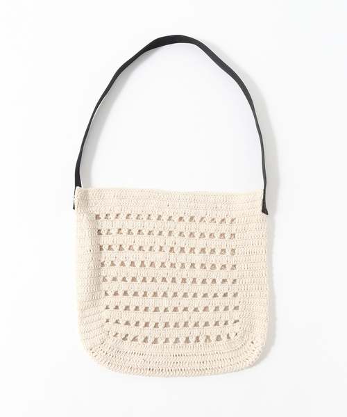 JOINT WORKS（ジョイントワークス）の「【SUBLiME/サブライム】 CTN HANKNIT BAG（ショルダーバッグ・メンズ・ブラック/オレンジ/グリーン/アイボリー・FREE）」の21枚目の写真