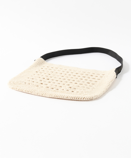 JOINT WORKS（ジョイントワークス）の「【SUBLiME/サブライム】 CTN HANKNIT BAG（ショルダーバッグ・メンズ・ブラック/オレンジ/グリーン/アイボリー・FREE）」の22枚目の写真