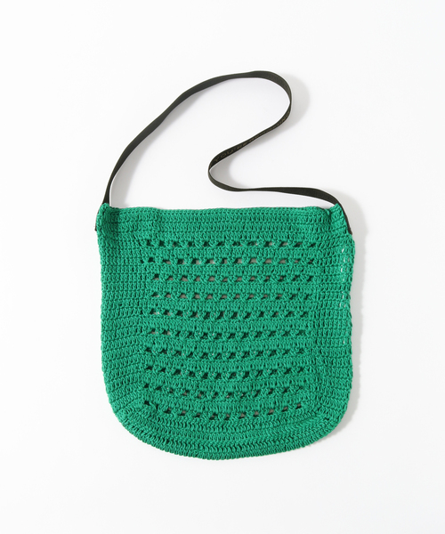 JOINT WORKS（ジョイントワークス）の「【SUBLiME/サブライム】 CTN HANKNIT BAG（ショルダーバッグ・メンズ・ブラック/オレンジ/グリーン/アイボリー・FREE）」の8枚目の写真