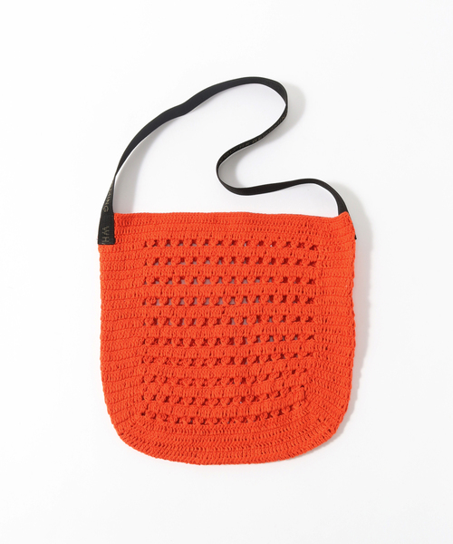 JOINT WORKS（ジョイントワークス）の「【SUBLiME/サブライム】 CTN HANKNIT BAG（ショルダーバッグ・メンズ・ブラック/オレンジ/グリーン/アイボリー・FREE）」の10枚目の写真