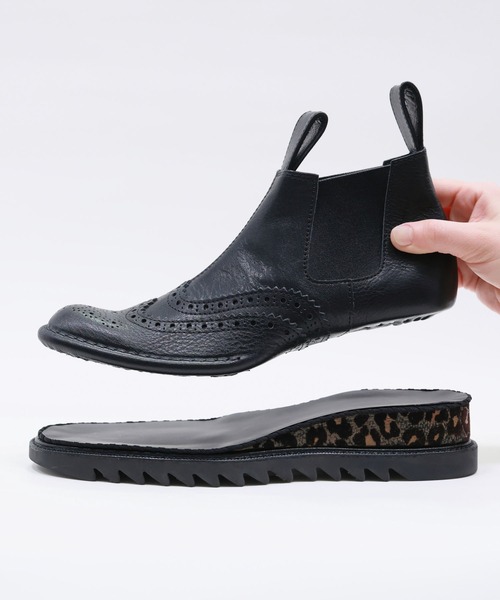 JUCO.（ジュコ）の「あなたのおでかけブーツ -LADIES & MENS-（ブーツ・レディース・カーキ系3/カーキ系4/ブラック系1/ブラック系2/ブラック系3/ブラック系4/カーキ系1/カーキ系2・23.0cm/24.5cm/25.0cm/26.5cm/23.5cm/27.5cm/24.0cm/25.5cm）」の3枚目の写真