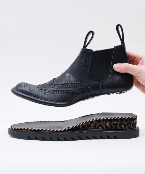 JUCO.（ジュコ）の「あなたのおでかけブーツ -LADIES & MENS-（ブーツ・レディース・カーキ系3/カーキ系4/ブラック系1/ブラック系2/ブラック系3/ブラック系4/カーキ系1/カーキ系2・23.0cm/24.5cm/25.0cm/26.5cm/23.5cm/27.5cm/24.0cm/25.5cm）」の4枚目の写真