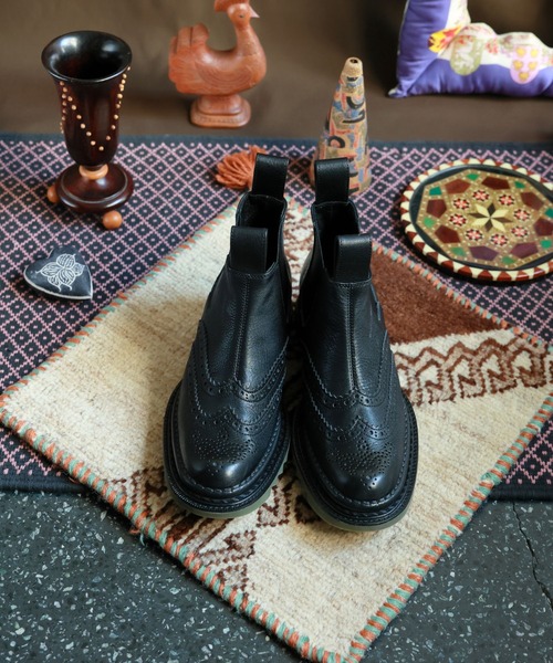 JUCO.（ジュコ）の「あなたのおでかけブーツ -LADIES & MENS-（ブーツ・レディース・カーキ系3/カーキ系4/ブラック系1/ブラック系2/ブラック系3/ブラック系4/カーキ系1/カーキ系2・23.0cm/24.5cm/25.0cm/26.5cm/23.5cm/27.5cm/24.0cm/25.5cm）」の11枚目の写真