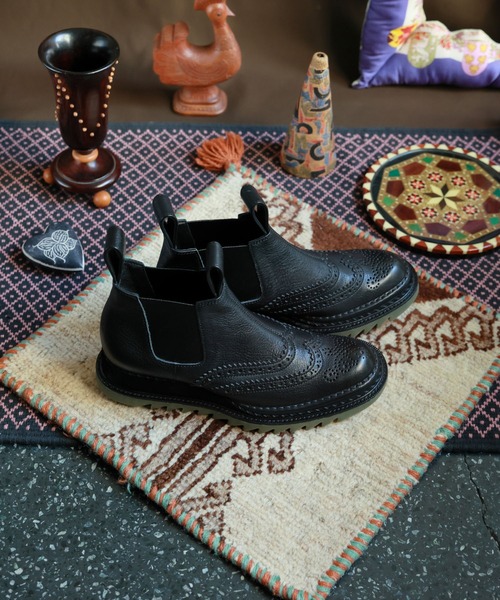 JUCO.（ジュコ）の「あなたのおでかけブーツ -LADIES & MENS-（ブーツ・レディース・カーキ系3/カーキ系4/ブラック系1/ブラック系2/ブラック系3/ブラック系4/カーキ系1/カーキ系2・23.0cm/24.5cm/25.0cm/26.5cm/23.5cm/27.5cm/24.0cm/25.5cm）」の13枚目の写真