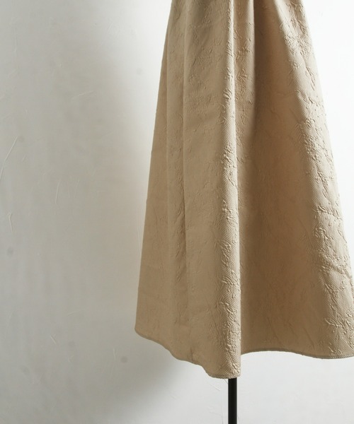 &. NOSTALGIA(アンドドットノスタルジア)の「【ZOZO限定】ふくれジャガードキャミワンピース(ワンピース・レディース・ブラック/ベージュ・FREE)」の15枚目の写真