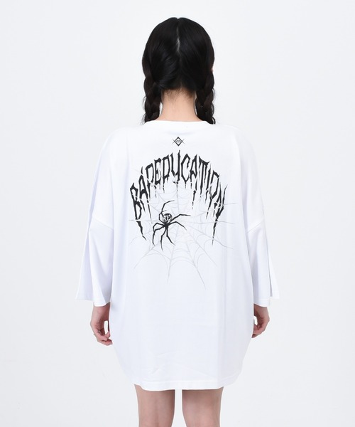 REFLEM（レフレム）の「『REFLEM/レフレム』銀粉プリントTシャツ（T  