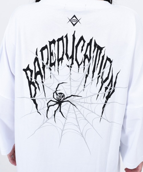 REFLEM レフレム スパイダーネット クモの巣 Tシャツ REFLEM レフレム スパイダーネット クモの巣 Tシャツ