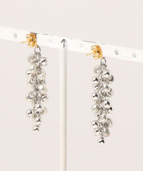 tone（トーン）の「【BOND】Czech beads wisteria(MA)（ピアス（両耳用）・レディース・ゴールド/シルバー・FREE）」の8枚目の写真