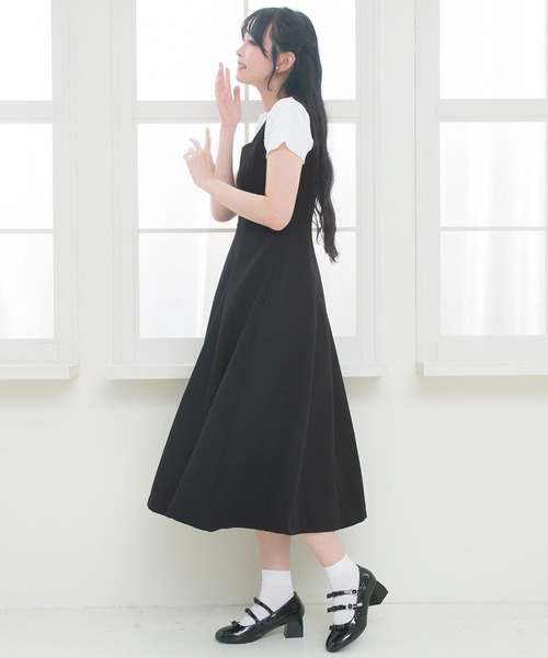 セール】ー5kg美ラインジャンスカワンピース【選べる3丈】【選べる