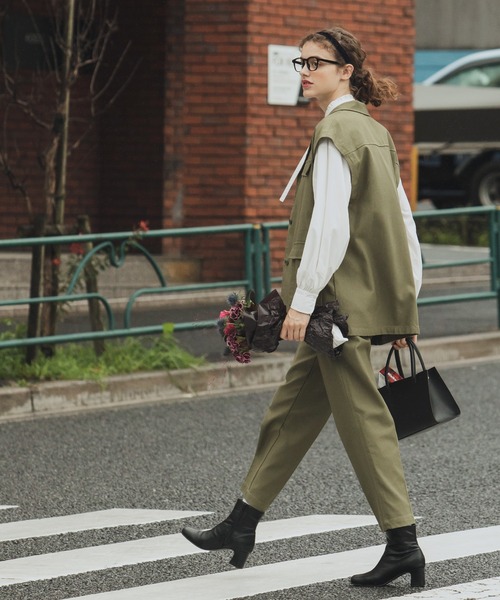BONLECILL(ボンルシール)の「パンツ(その他パンツ・レディース・カーキ・L)」の3枚目の写真