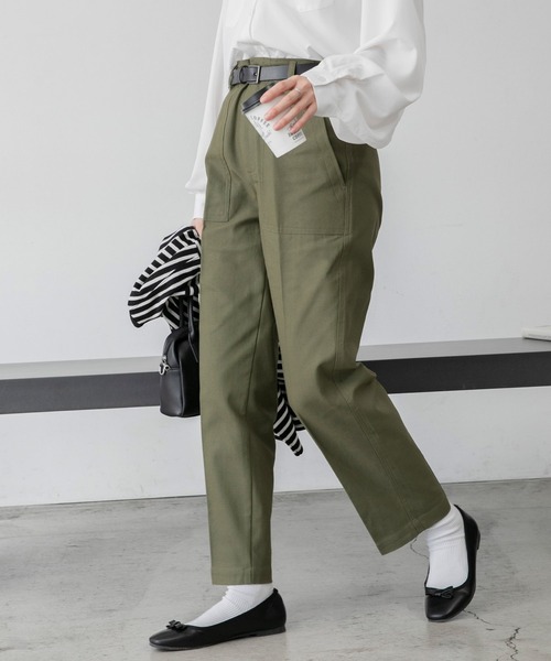 BONLECILL(ボンルシール)の「パンツ(その他パンツ・レディース・カーキ・L)」の6枚目の写真