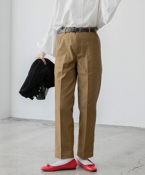 BONLECILL(ボンルシール)の「パンツ(その他パンツ・レディース・カーキ・L)」の5枚目の写真