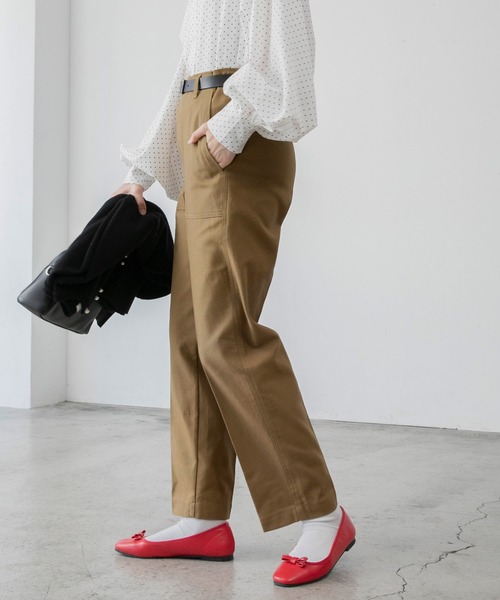 BONLECILL(ボンルシール)の「パンツ(その他パンツ・レディース・カーキ・L)」の8枚目の写真