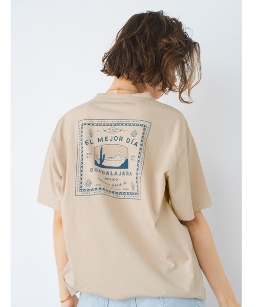 ALEXIA STAM(アリシアスタン)の「Mexican Tequila Label Graphic Tee / メキシカンテキーラTee(Tシャツ/カットソー・レディース・オフホワイト/ライトベージュ・FREE)」の14枚目の写真
