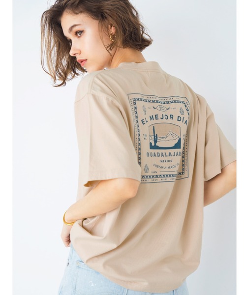 ALEXIA STAM(アリシアスタン)の「Mexican Tequila Label Graphic Tee / メキシカンテキーラTee(Tシャツ/カットソー・レディース・オフホワイト/ライトベージュ・FREE)」の15枚目の写真