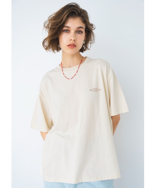 ALEXIA STAM(アリシアスタン)の「Mexican Tequila Label Graphic Tee / メキシカンテキーラTee(Tシャツ/カットソー・レディース・オフホワイト/ライトベージュ・FREE)」の7枚目の写真